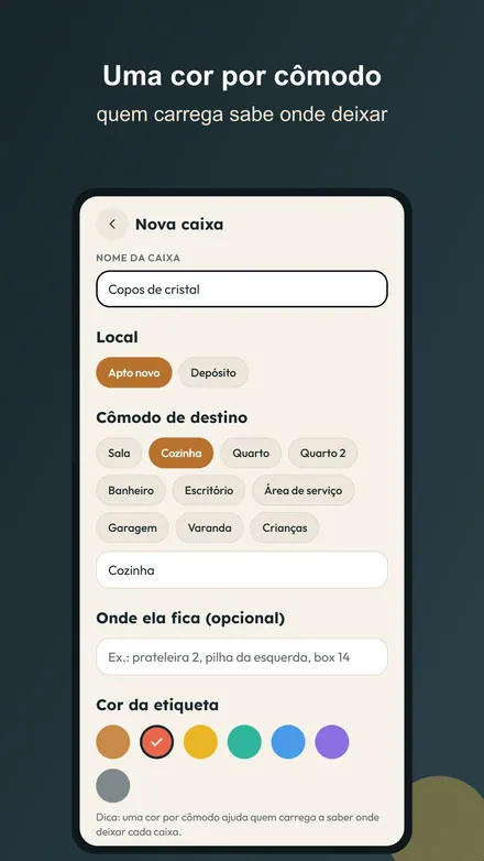 Tela 6 do Caixote