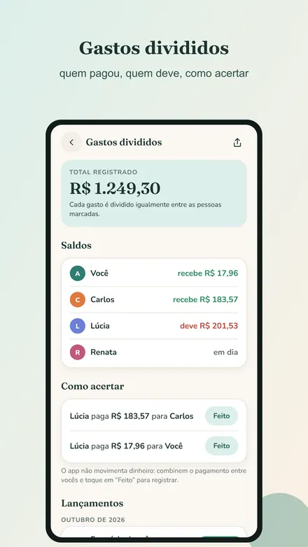 Tela 5 do Cuidar Juntos