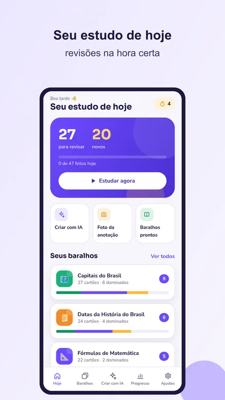 Tela do Decora