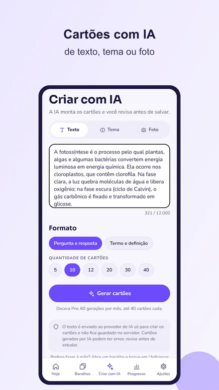 Tela 3 do Decora