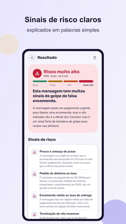 Tela 3 do É Golpe?