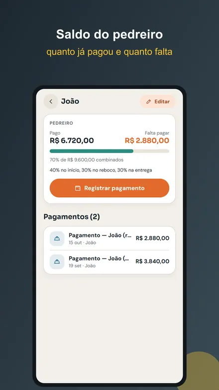Tela 6 do Obra