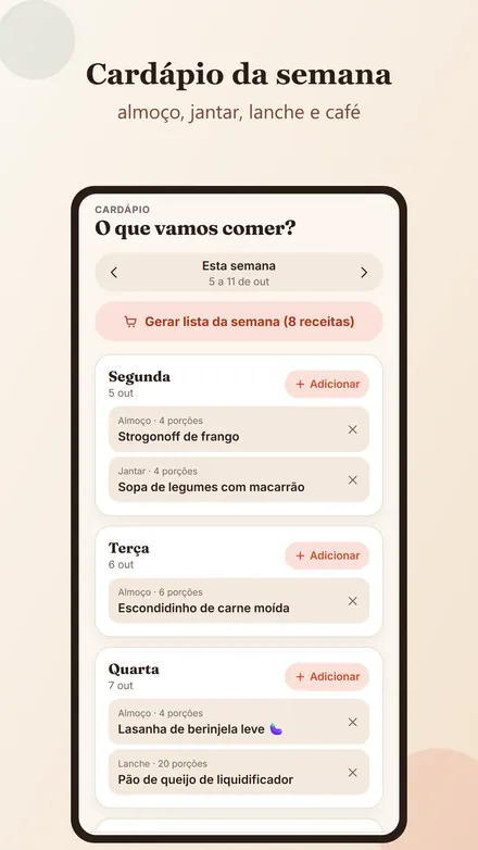 Tela 5 do Pitada
