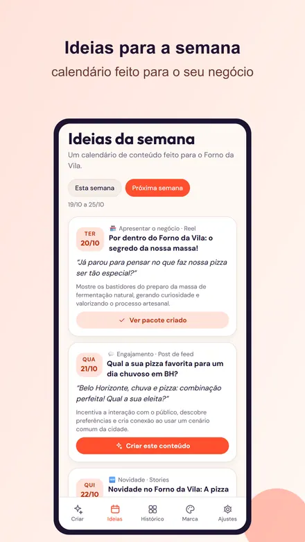 Tela 5 do Posta