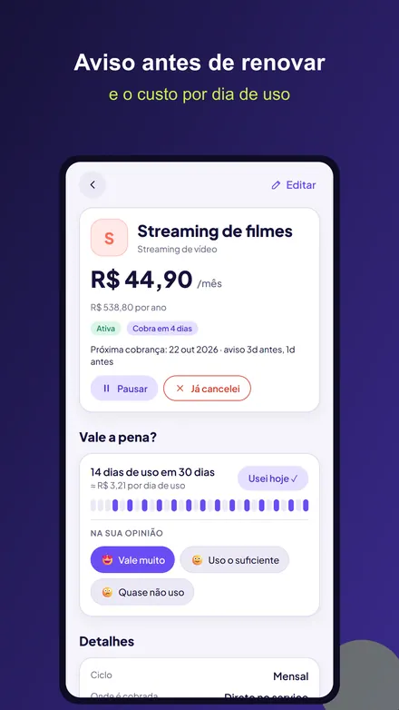 Tela 4 do Renova
