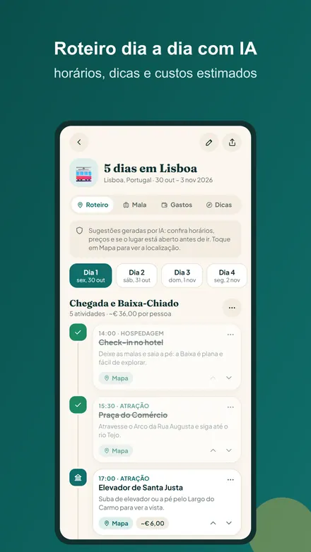 Tela 2 do Roteiro