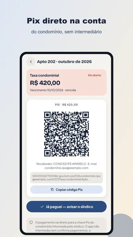 Tela 5 do Síndico