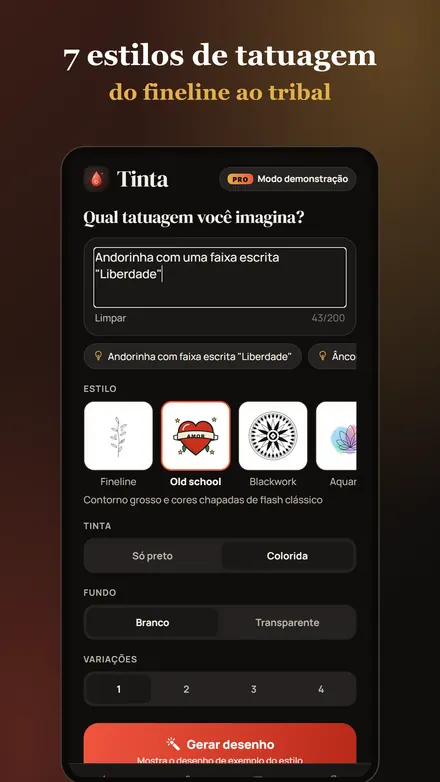 Tela 3 do Tinta